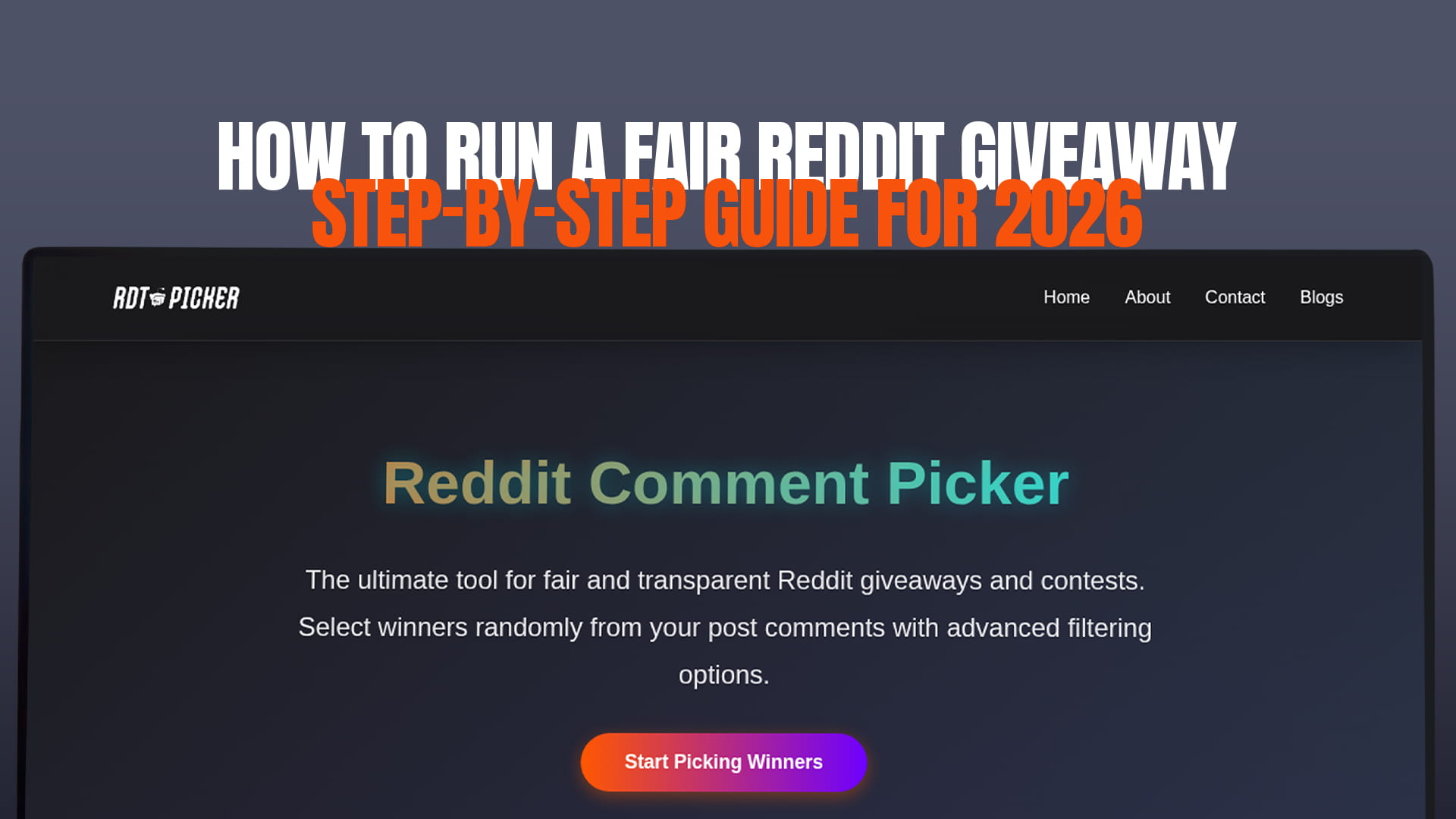 How to Run a Fair Reddit Giveaway: Step-by-Step Guide for 2026