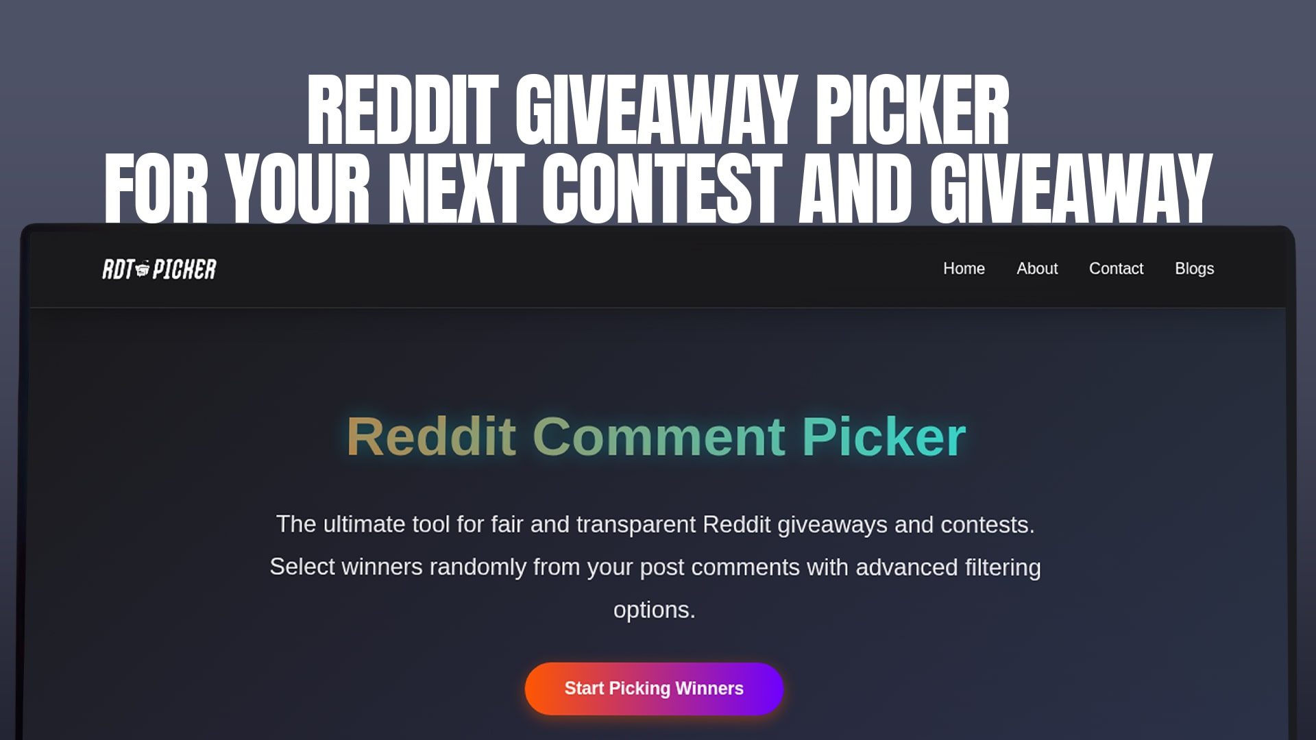 Reddit Giveaway Picker for Your Next Contest and Giveaway