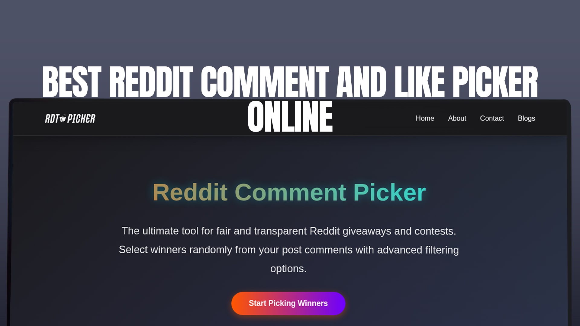Best Reddit Comment And Like Picker Online